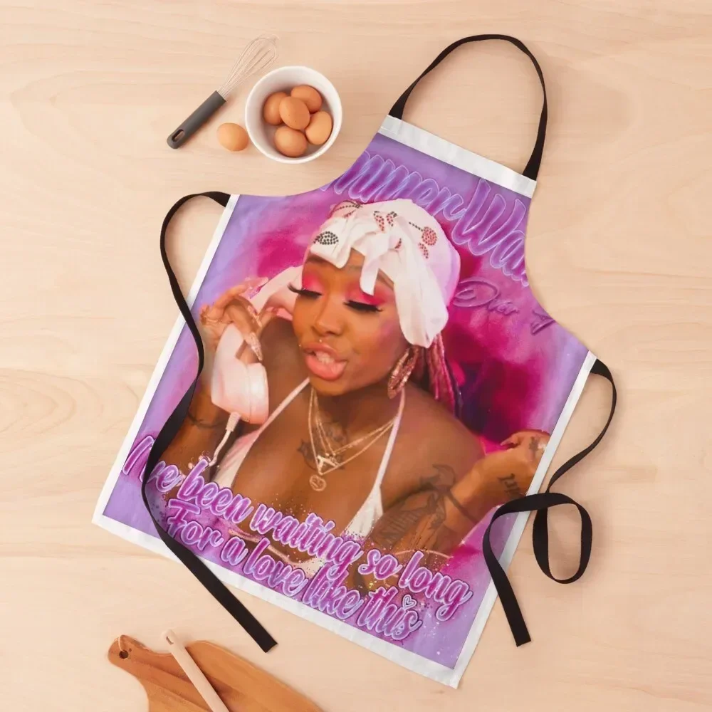 

Summer walker Apron Kitchen And Household Goods Smock for hairdressing with pockets Restaurant Kitchen Equipment Apron