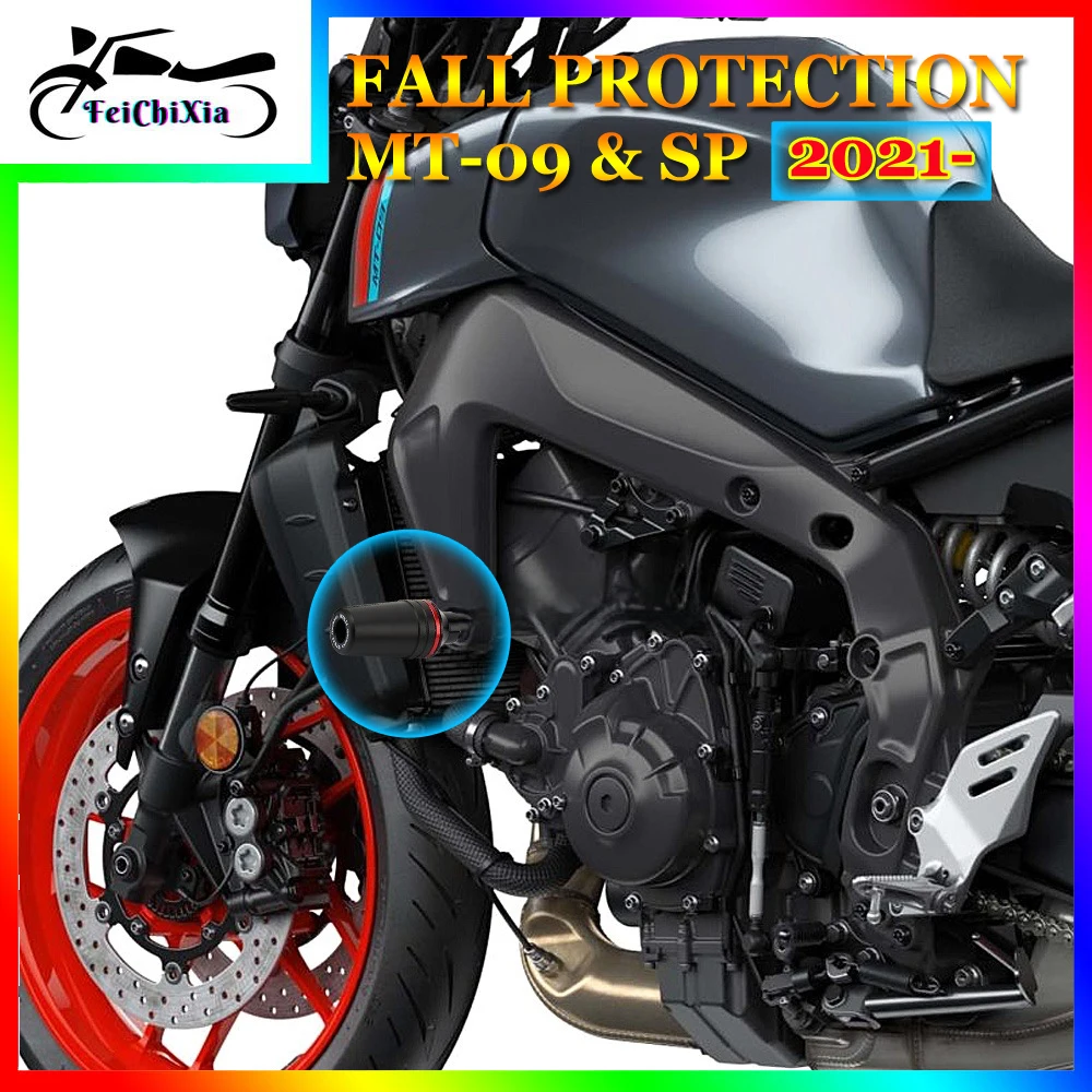 

Falling Protection Sliders For Yamaha MT-09 MT09 SP Motorcycle Accessorie 2021 2022 2023 Anti-fall Sliding Block Crash Guard Bar