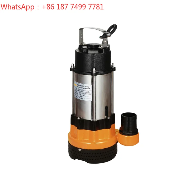 0.75kW 220V Energy Saving Submersible Dirty Water Sewage Pump