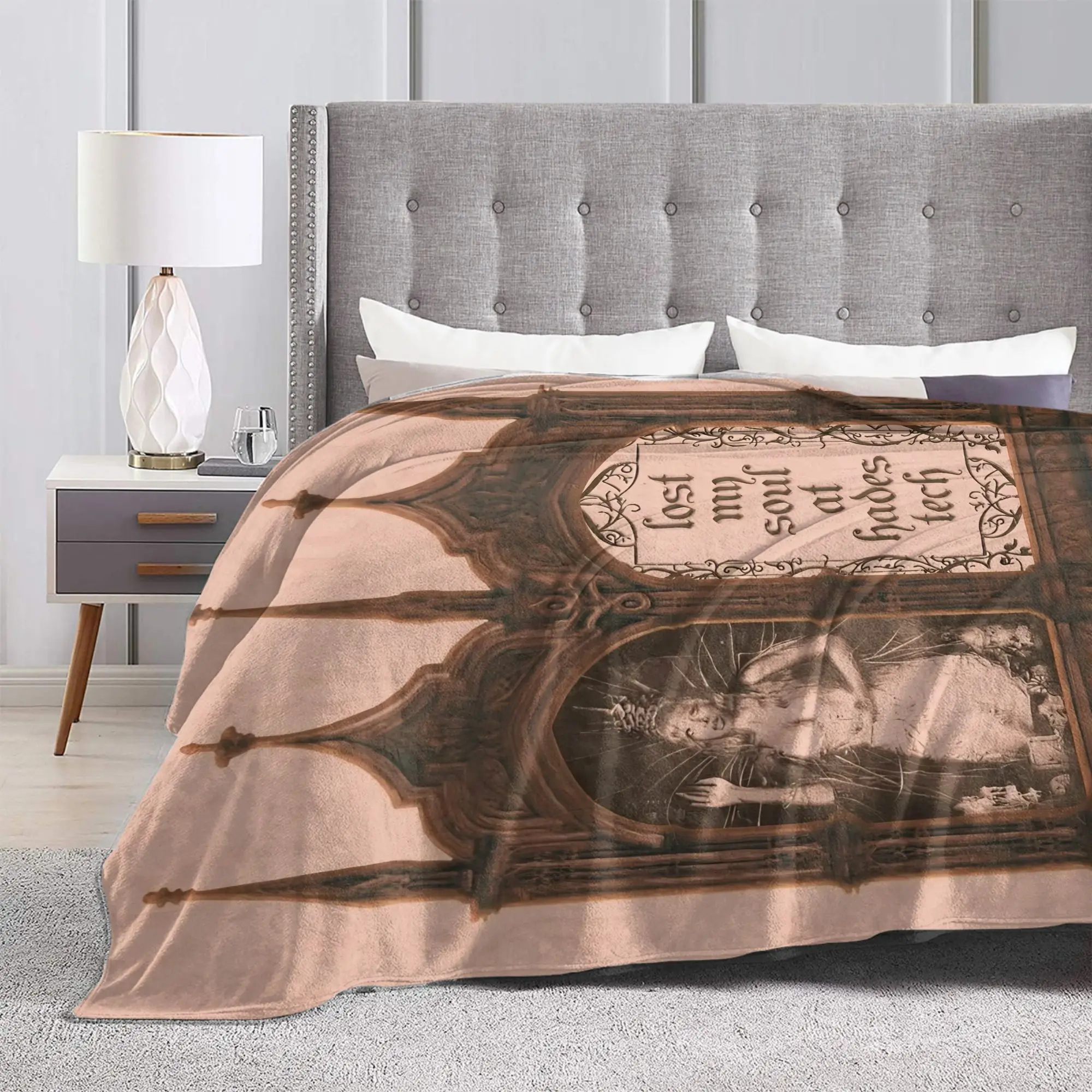 Melanies Martinezs Singer Blanket Hades Album Flannel Throw Blankets Summer Air Conditioning Decoration Ultra-Soft Bedspread