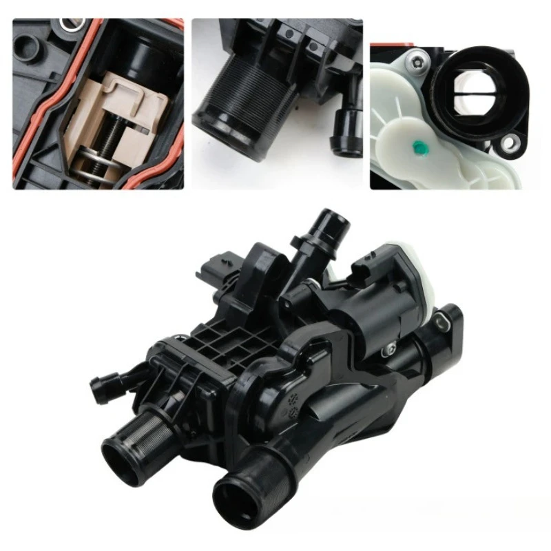 

Auto Parts Thermostat Coolant Thermostat with Sensor and Seal for Ford Logo Citroen OE 9804160380 9849443980 1876476 2264810