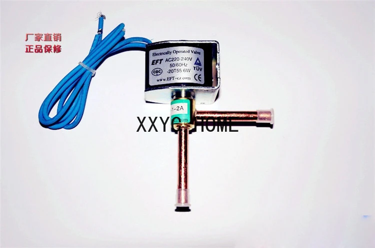 DTF-1-2A solenoid  ice maker defrosting and defrosting solenoid valve AC normally closed solenoid  defrosting valve