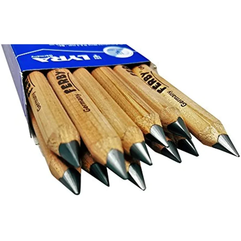 Lyra Ferby Short Tri Grip Triangular Wood Pencils Children Pencils Kindergarten School Supplies Beginner Writing for Kids