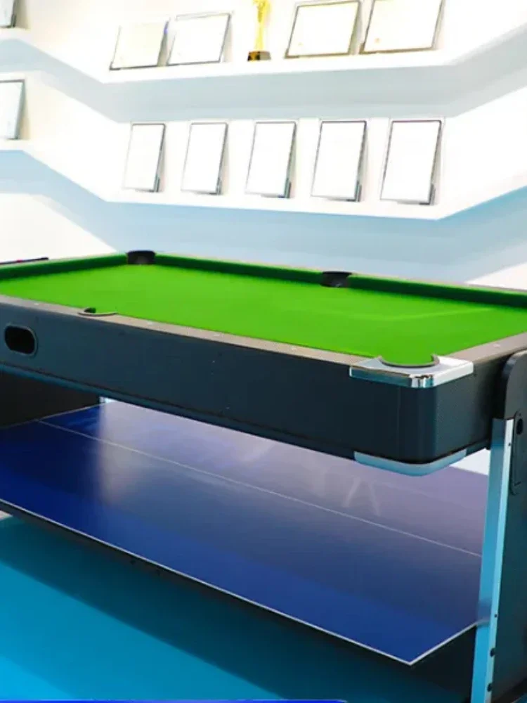 Hot Sale 4 In 1 Modern Multi Game Billiard Pool Table With Air Hockey Table Tennis Table And Dinning