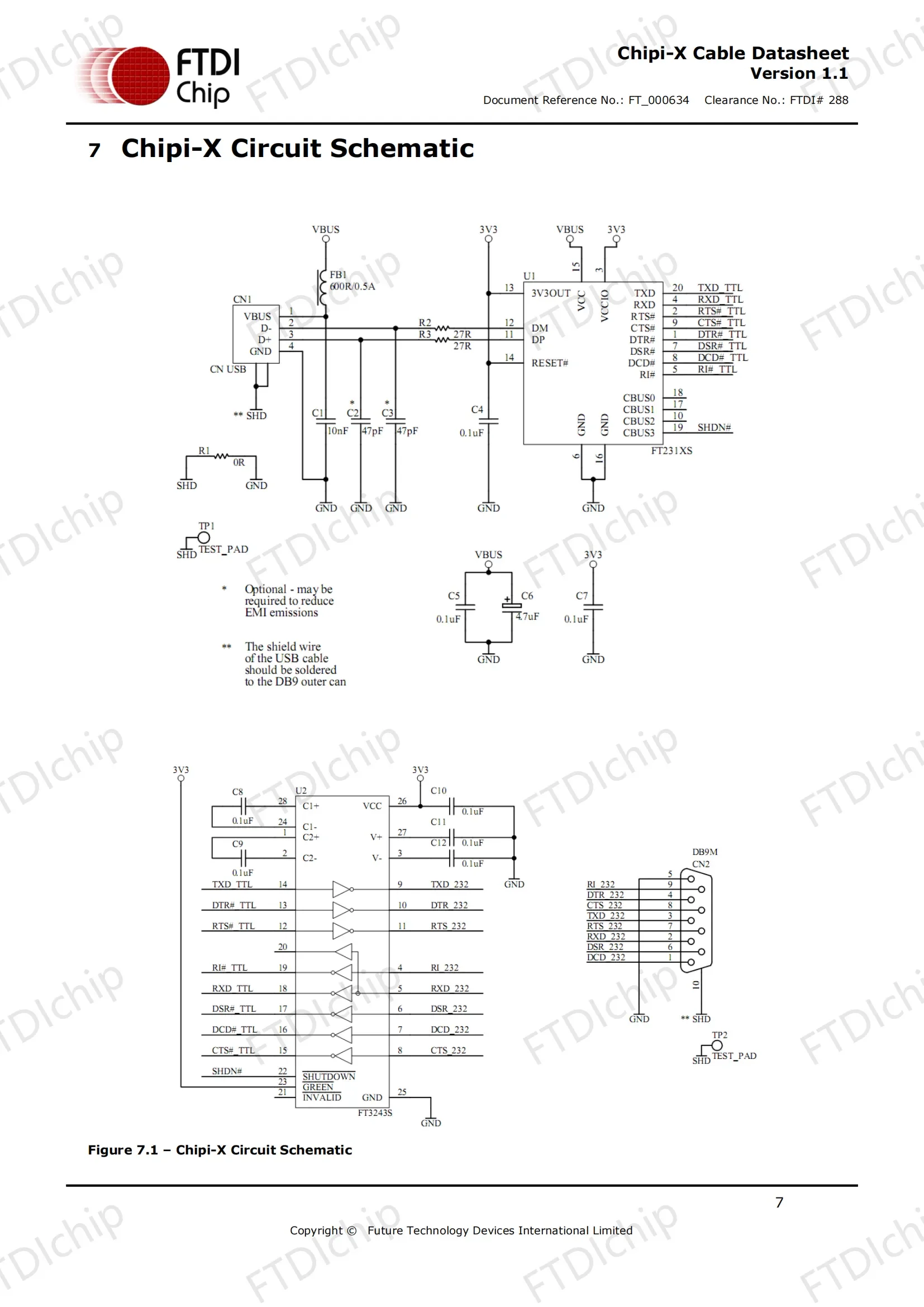 Imagem -06 - Ftdi-genuine Usb para Cabo Conversor Rs232 Ft231xs Db9 Conexão Chipi-x10 Oficial