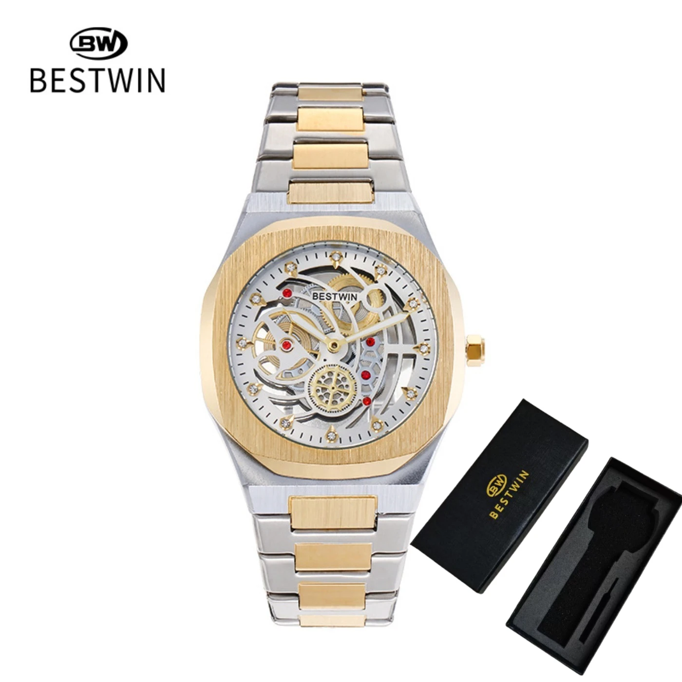 Men's Luxury Quartz Watch with Luminous Hands