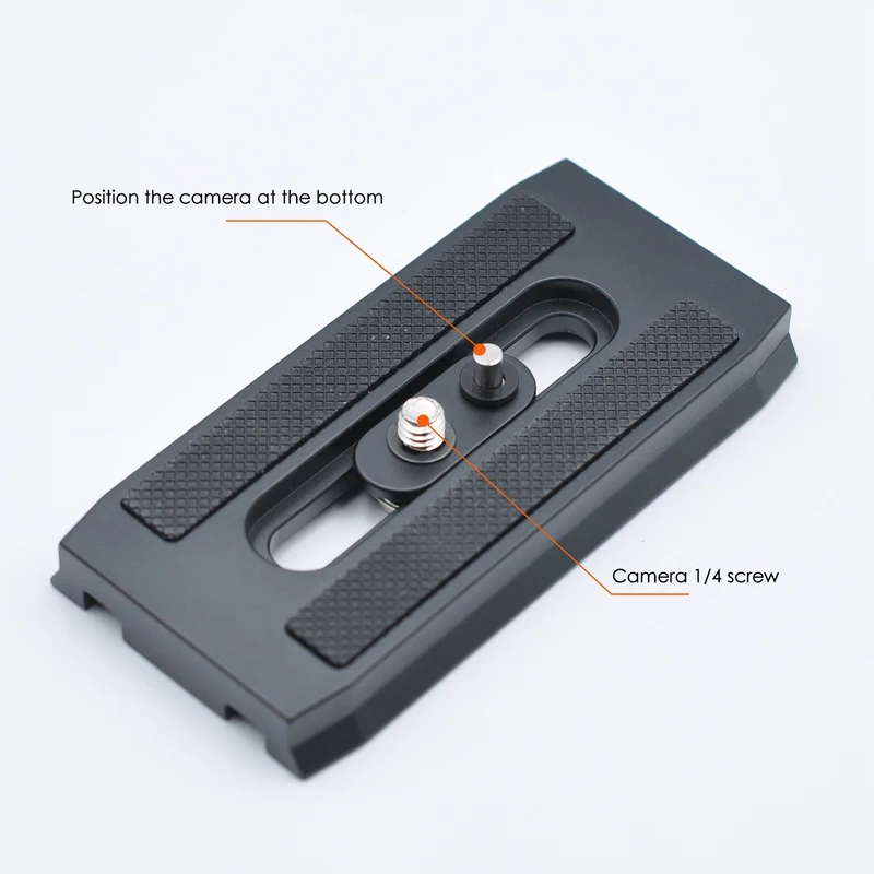 RISE-Quick Release Plate,Camera Quick Release Plate Adapter For Benro KH25/KH26/KH25N/KH26NL Camera Accessories