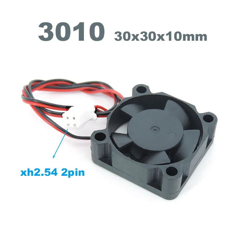 hydraulic 3010 fan 30MM 30x30x10MM DC 5V 12V 24V 2Pin Cooler Small Cooling Fan Reprap For j-head hotend for 3D Pinter Parts k5