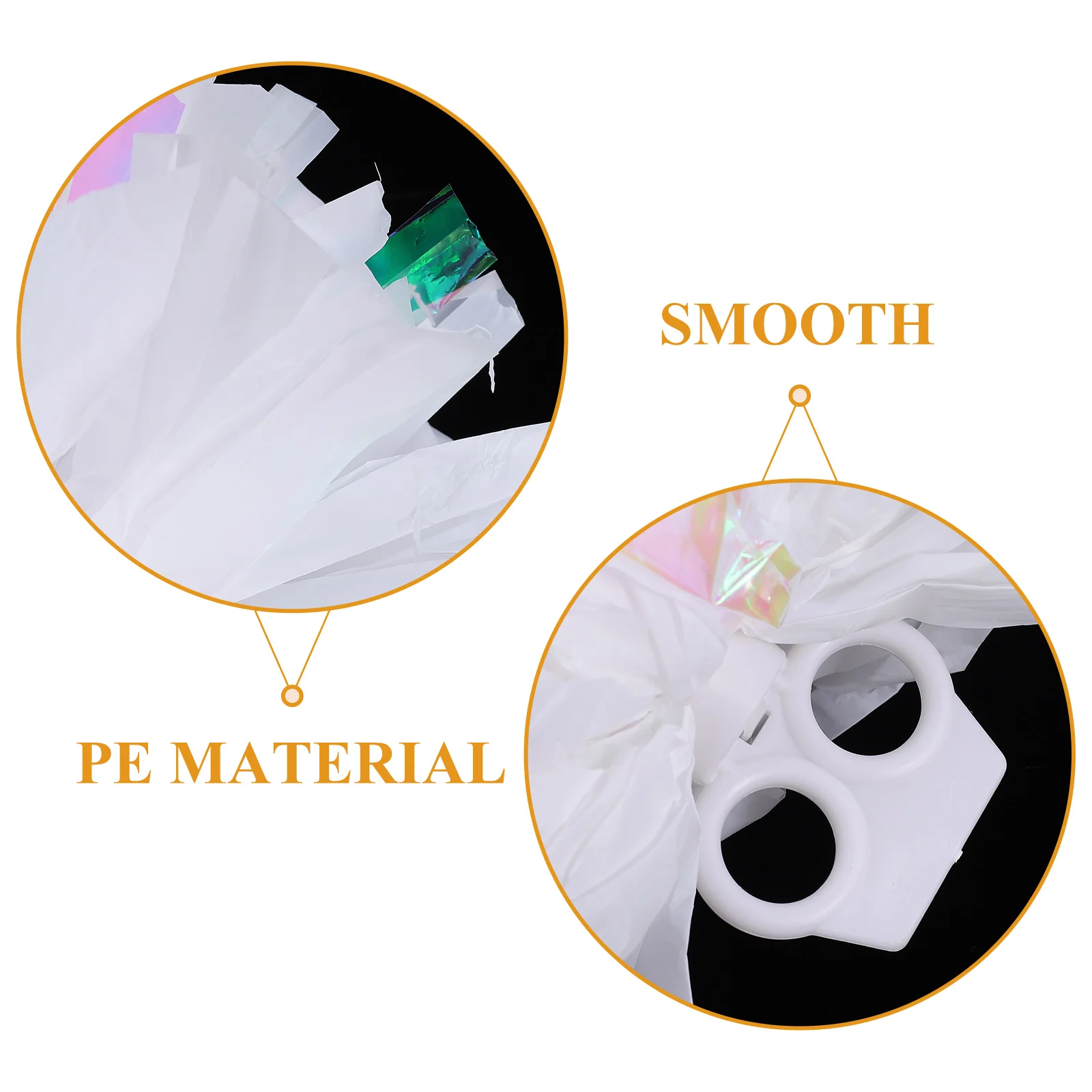 

2pcs Cheerleader Pom Poms Reusable Lightweight Cheering Props Compact Sports Meeting Portable Handheld Pompoms For School