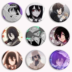 Anime Bungo Stray Dogs Button Pin Character Fyodor Fan Art Brooch Badge Bag Accessories Jewelry Fans Collect 58mm Friends Gift