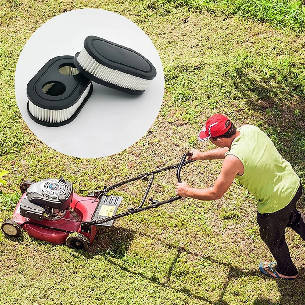 1/2 szt. Filtr powietrza do kosiarki do Briggs &amp; Stratton 798452   K 593260   Zamiennik narzędzi do czyszczenia gospodarstwa domowego Części ogrodowe