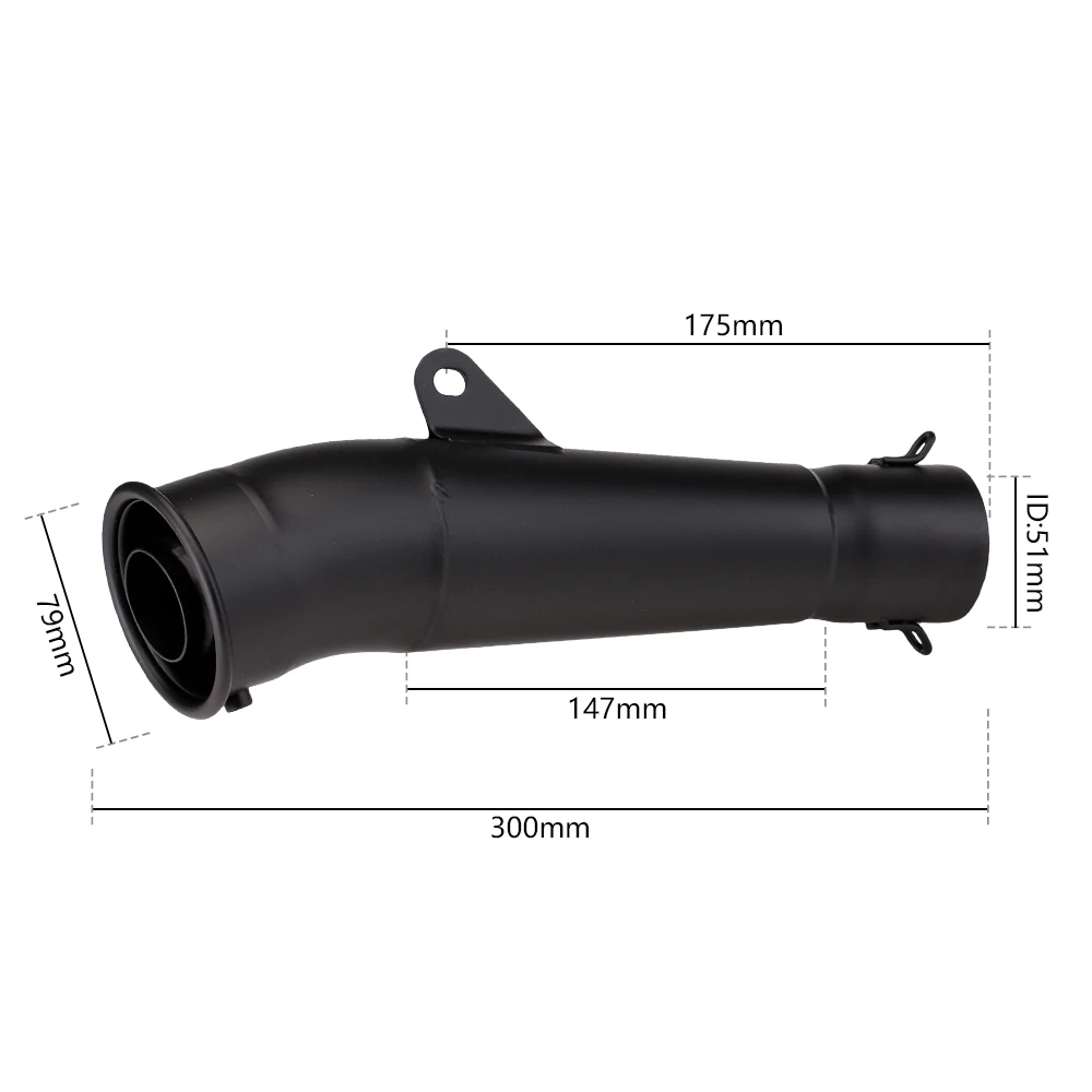 Universal Motorcycle Exhaust Muffler Modify GP Escape Pipe For PCX125 NMAX155 G310R ADV150 XMAX125 GSXR125 CB150R MT15 DUKE250
