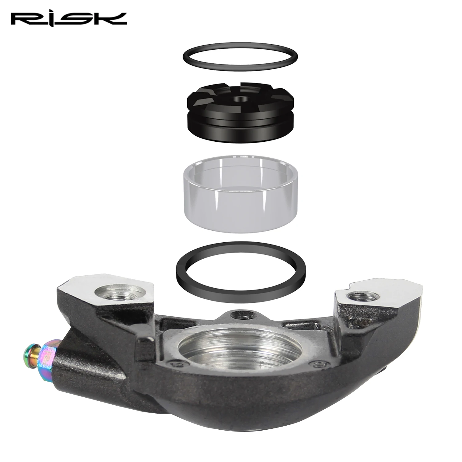 

RISK Bicycle Hydraulic Brake Caliper Piston Titanium Part MTB Road Bike Brake Piston For SHIMANO XT/XTR/SLX M8000 R7070/8070