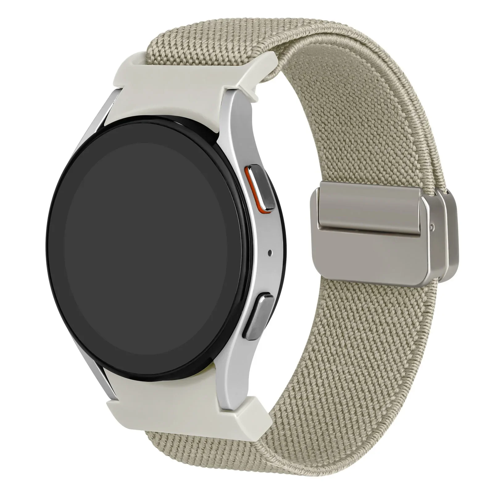 

Нейлоновый ремешок без зазоров для Samsung Galaxy Watch 6 4, магнитный браслет 20 мм, браслет Galaxy watch 6 4 classic 5 pro 47 мм 43 мм 44 мм 40 мм