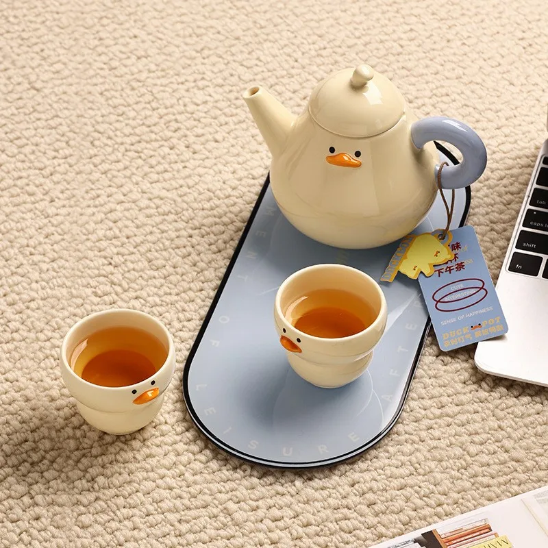 High-quality/ Cute Porcelain Tea Set-For Weddings, Birthdays Housewarming-Gift Box-Ideal For Special Occasions