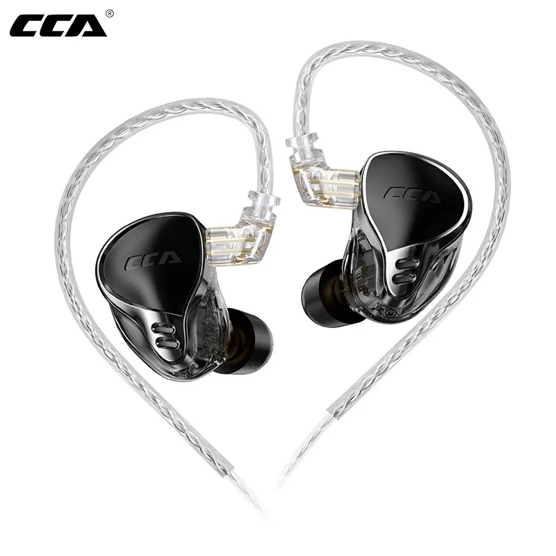 

CCA APEX 24 HIFI Earphones - 24 Balanced Armature Driver Music Headphones with Detachable Cable Noise Reduction Wired Earphones