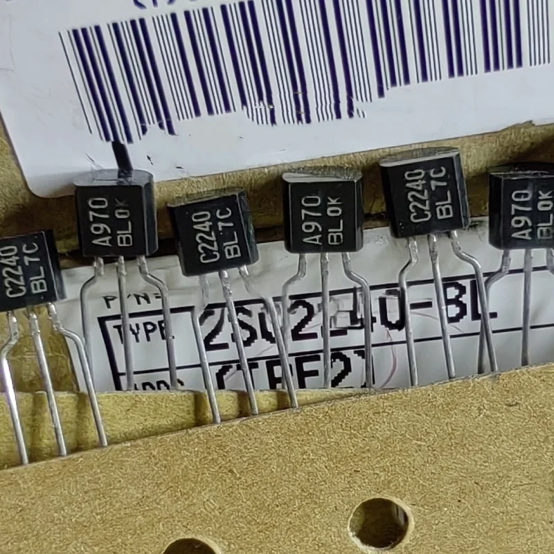 5 pairs New Imported Original 2SA970-BL 2SC2240-BL 2SA970 2SC2240 A970 C2240 TO-92 Audio Triode