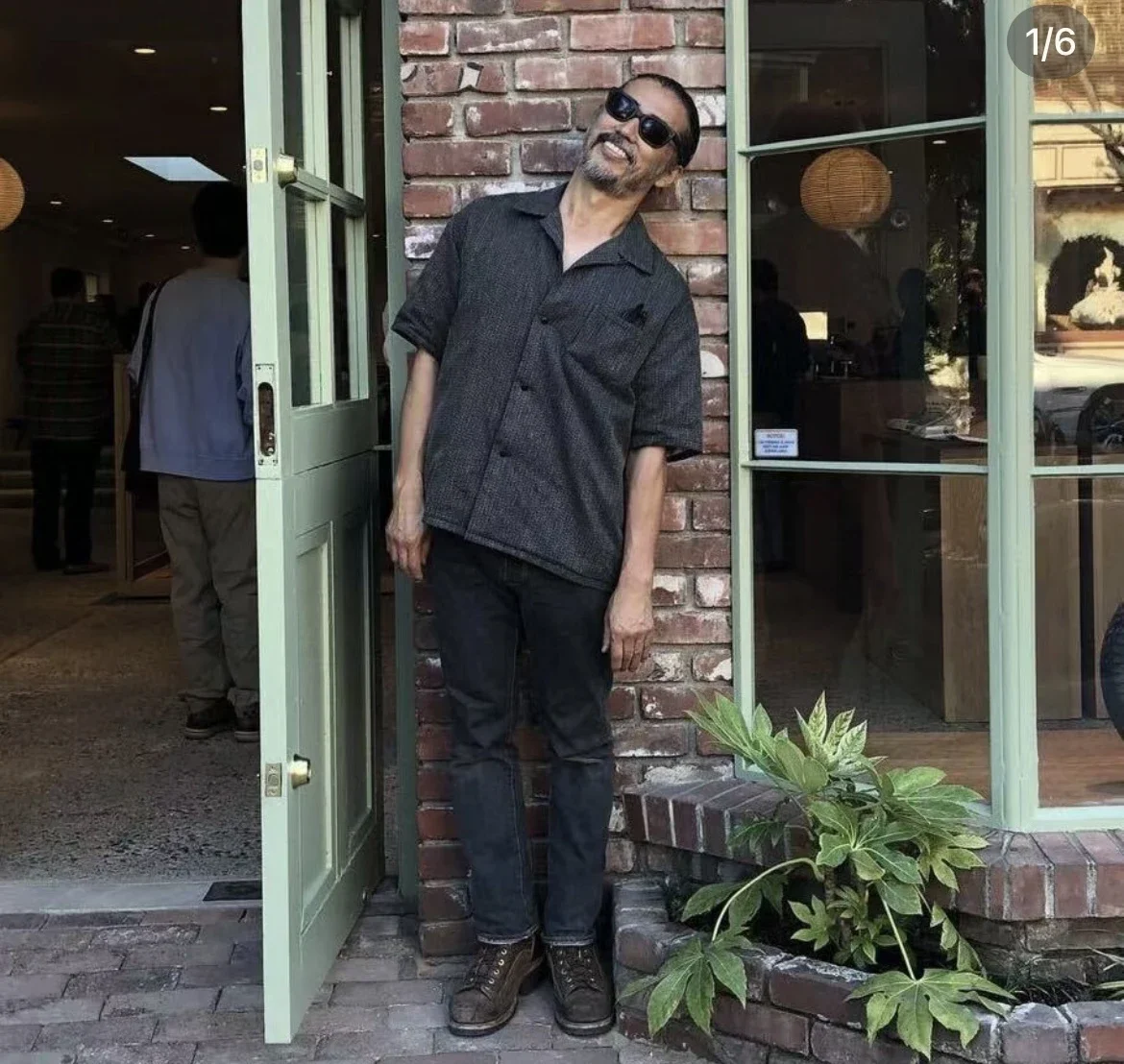 VISVIM WMV WALLIS DOWN SHIRT espinho para baixo