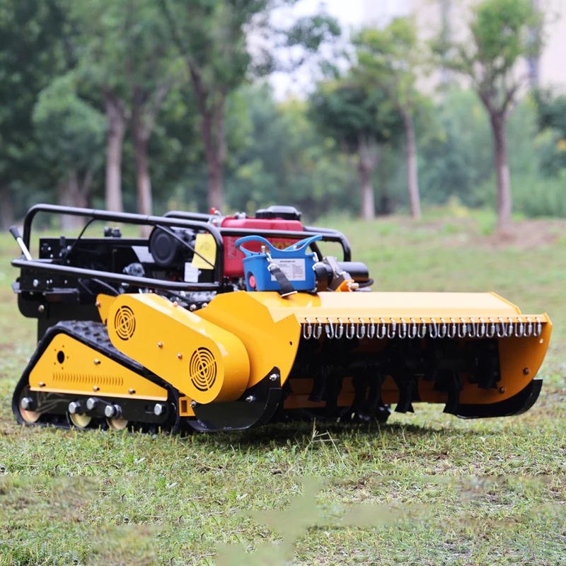 Customized  4-Four-stroke 800mm Remote-controlled agricu ltural Flail Mower