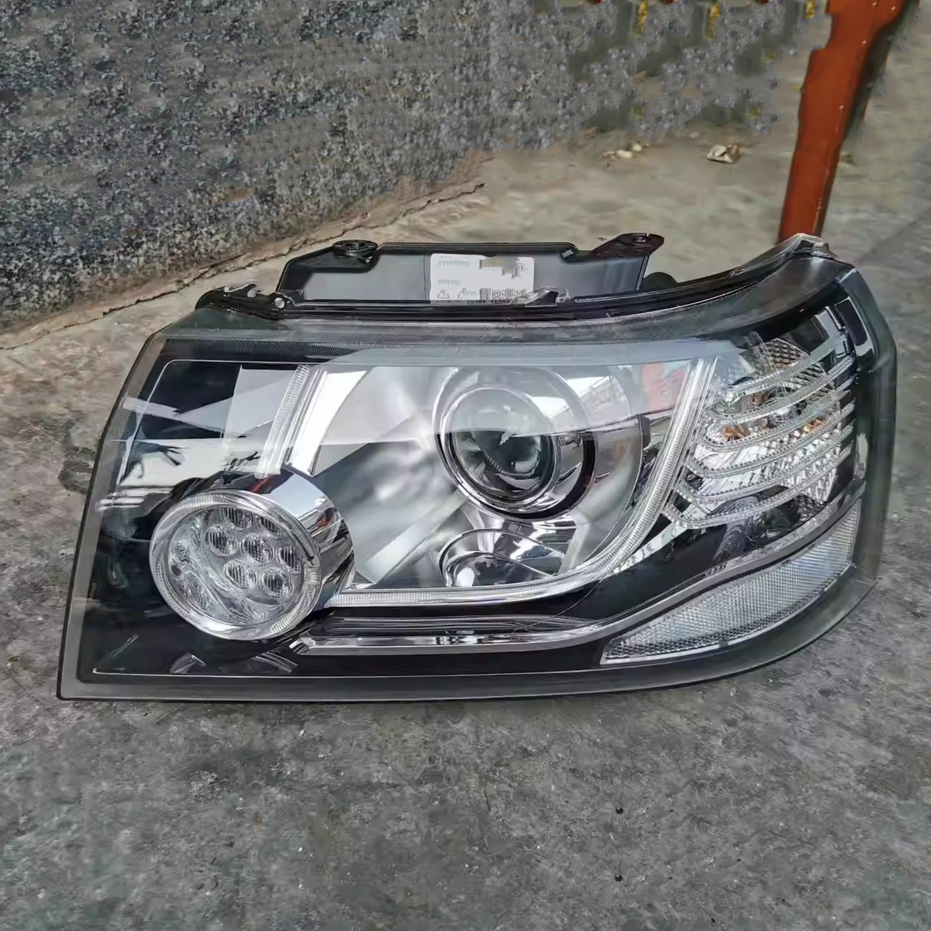 Front Headlight Assembly for Land Rover Freelander 2 Convert New Style Turn Signal Daytime Running Light Car Accessories