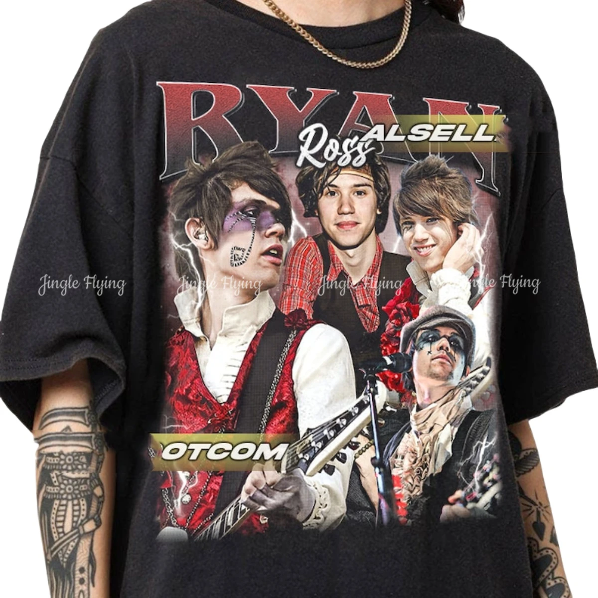 Limited Ryan Ross Vintage Shirt Printable Design Tribute Aesthetic Crewneck Sweatshirt Trendy Tee