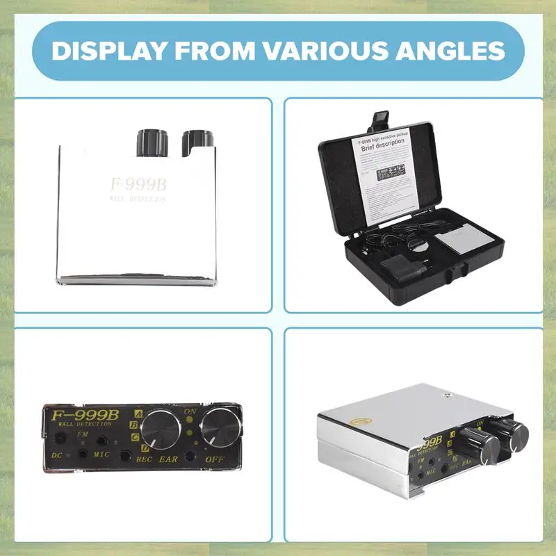 Detector de fugas de agua N15R-F999B, Detector de fugas de pared para el hogar, enchufe europeo