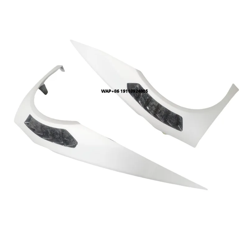 

V Style Forged Carbon Fiber Front Fender for Huracan Lp580 Lp610 Leaf Plate Retrofit Body Kit Luxury Car Accessories
