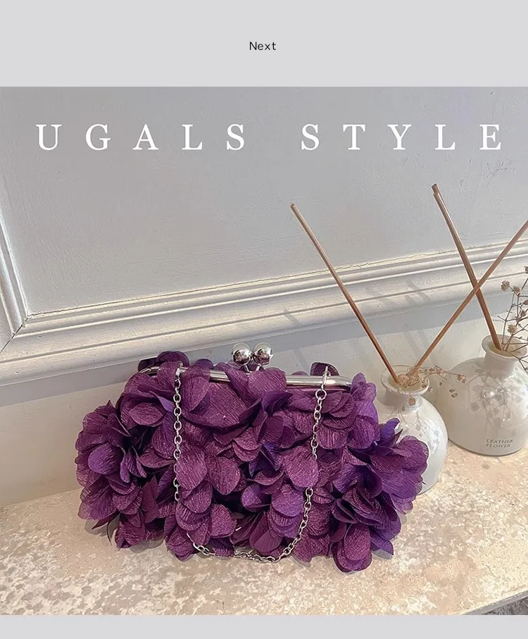 

Модная элегантная однотонная сумочка-клатч с цветочным узором, роскошная атласная вечерняя сумка, женская сумка для свадьбы, вечеринки, банкета, сумка через плечо