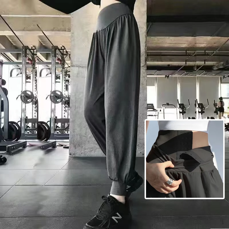 

2026 женские спортивные штаны для фитнеса и тренировок, спортивные штаны для бега, повседневные удобные уличные спортивные штаны, спортивный костюм, эластичный