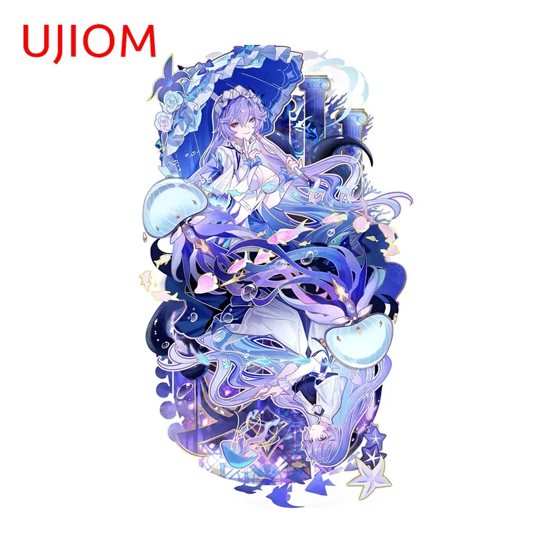 UJIOM Wuthering Waves Cantarella Wall Stickers Popular Game Waifu Item Door Stopper Decal Suitable For Vinly Computer Case Decor
