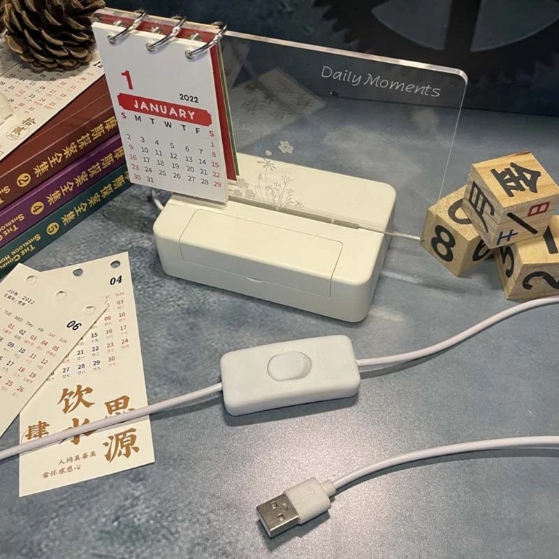 448F قابل للمسح متوهجة الكتابة على الجدران المجلس لمذكرة مكتب موجه مع قلم التقويم