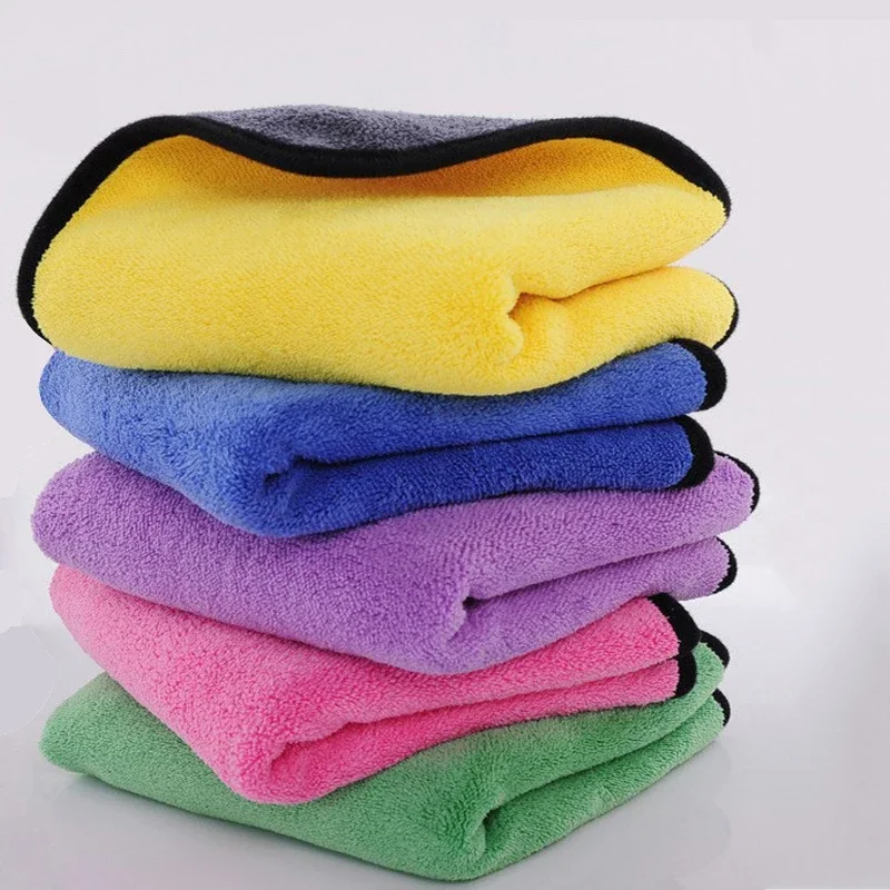 

Car Nano Ultra Fiber Cloth Towel Microfiber Car Wash Towel Coral Fleece Towel Car Care Clean Cloth for Home Living Cleaning