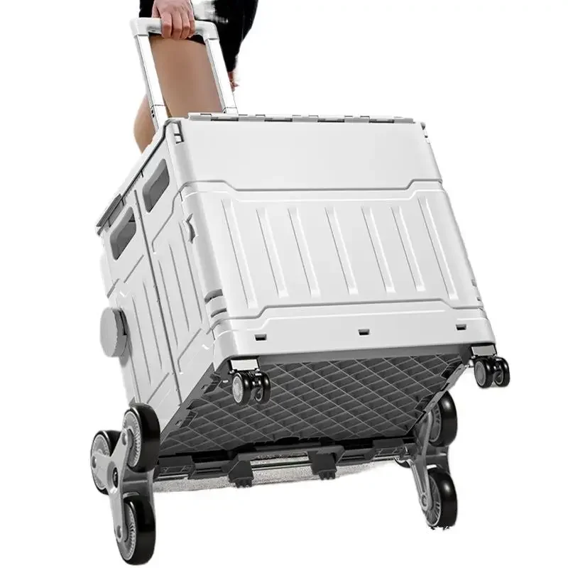 

Shopping cart, small pull cart, stall, express trolley, household folding shopping cart