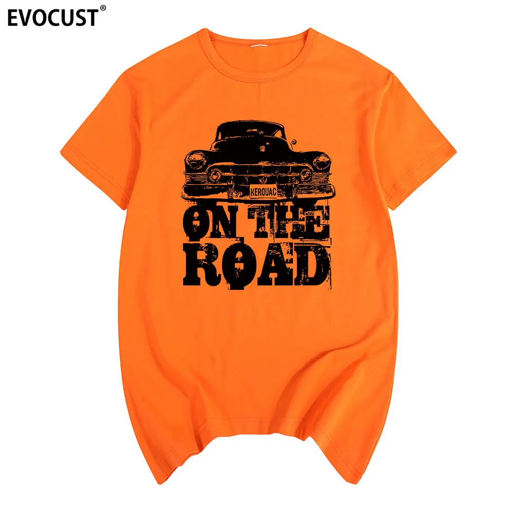 on the road Jack Kerouac T-shirt Cotton Men T shirt New TEE TSHIRT Womens unisex Fashion