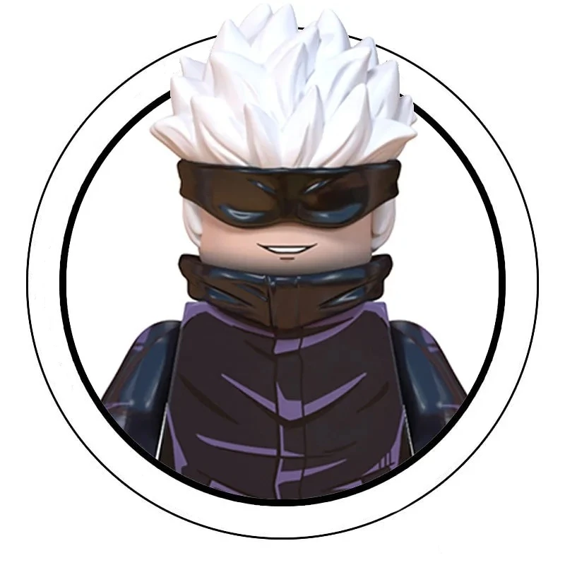Blind Box WM6201 WM6202 WM6139 WM6140 Jujutsu Kaisen Bouwstenen Mini Action Figure Itadori Yuji Gojo Satoru Ryomen Gift en Y