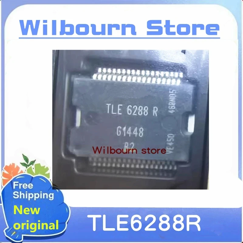 free shipping  2PCS~10PCS/LOT TLE6288R TLE6288 SSOP36 New original