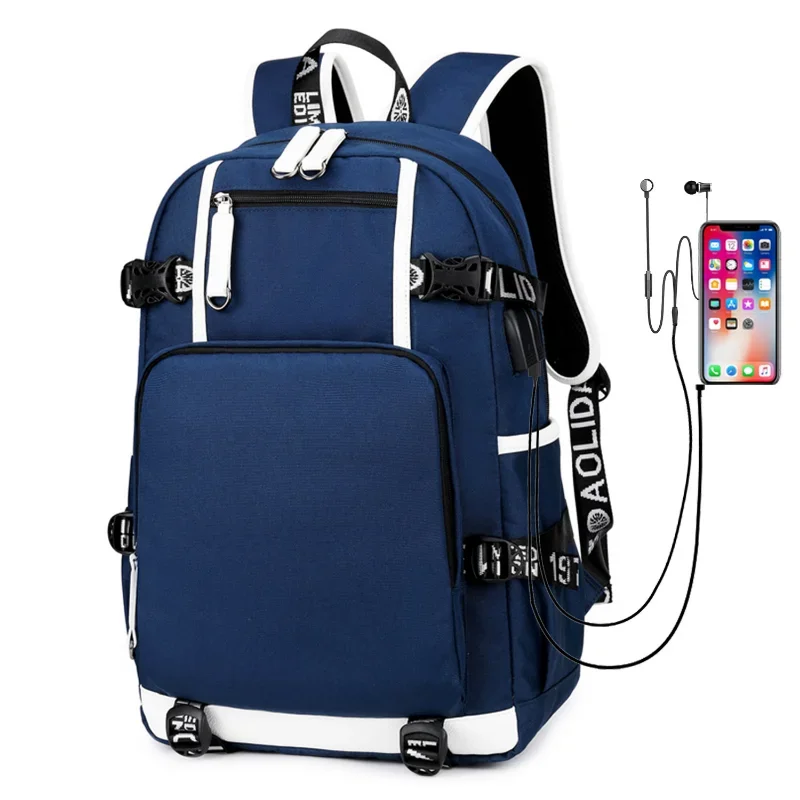 Nuovo zaino leggero per la classica borsa da scuola resistente all'acqua di base Casual Oxford Daypack da viaggio per ragazzi e ragazze