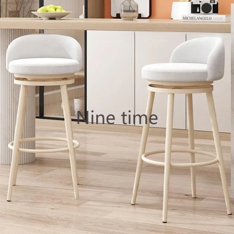 Step Stool Bar Stools For Kitchen Luxury Chairs Counter Manicure Chair Make Up Modern Design High Breakfast Furniture Cafeteria