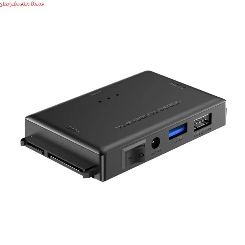 

E8BA USB3.0 To IDE Converter For 2.5 3.5inch Drive Support Three Hard Disks or Drive Same Time
