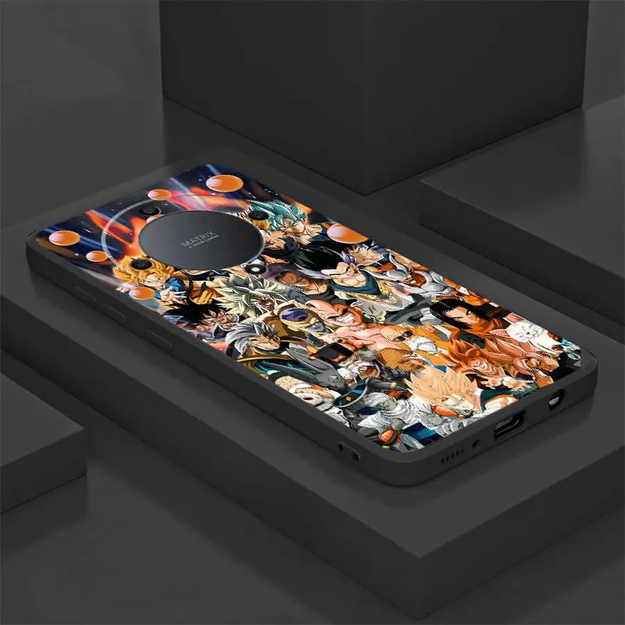 حافظة لهاتف Honor X8 70 X6 90 Magic5Lite 200 400 Lite X9a 8X X5b X7 Dragon Ball Son Goku Vegeta Form