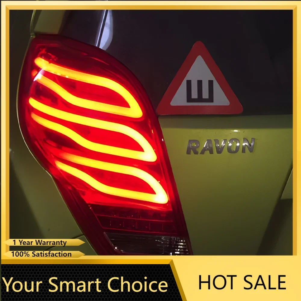 Upgraded Car Taillights Assembly for Chevrolet Spark 2011-2014 Auto Rear Lamps Led Highlight Blink Tail Lamps Accessories