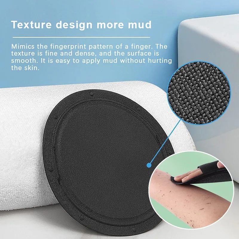 

1pc Black Rubber Painless Scrub Bath Round Bathes Supplies Household Strong Rub Back Ash Rubbing Mud Exfoliating Brushes