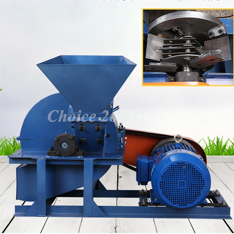 Commercial High Capacity Wood Sawdust Pellet Machine Wood Tree Branch Cutting Maker Branch Sawdust Pulverize Equipment