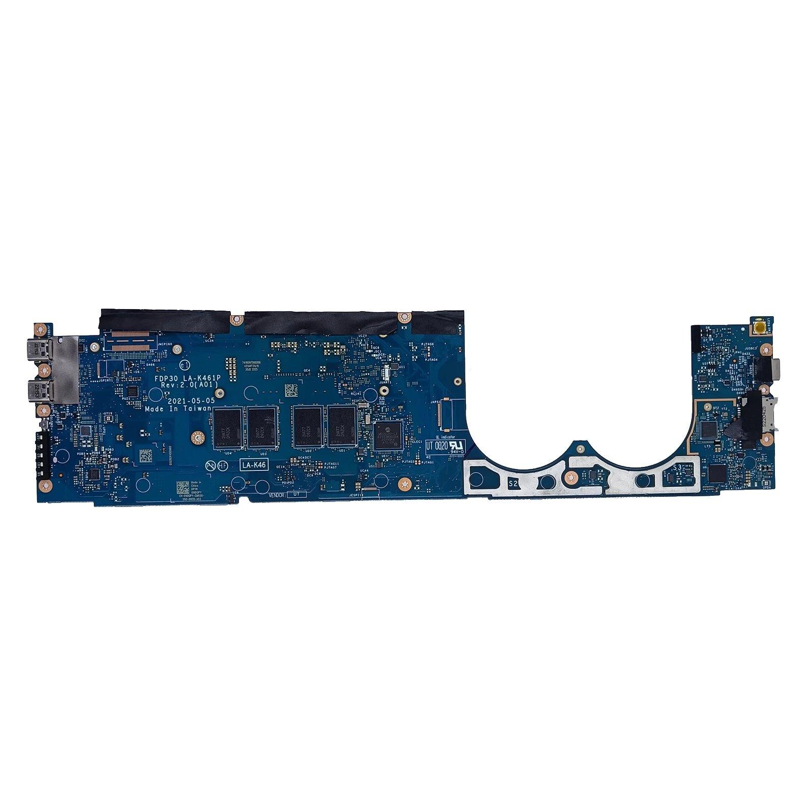 

09DGPY 9DGPY for Dell XPS 13 9305 Laptop Motherboard System Mainboard Onboard CPU SRK05 i5-1135G7 RAM 16GB FDP30 LA-K461P