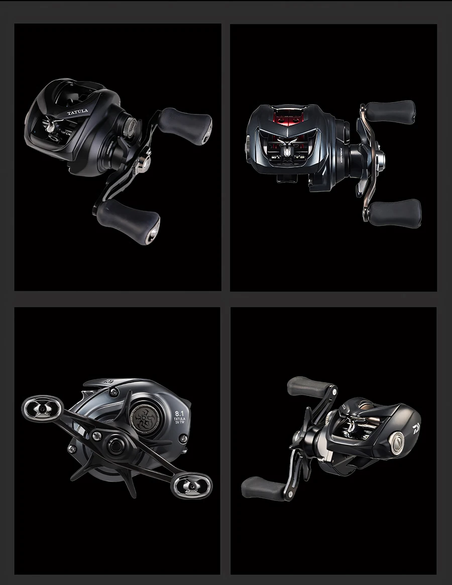 2026 DAIWA TATULA ELITE-ELITE P/F Baitcast-Angelrolle 7+1BB Maximale Bremskraft 6Kg Übersetzungsverhältnis 8,1:1 Salzwasserrollen – Detail 10