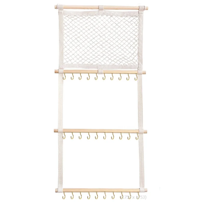 AS96-Soporte para diadema, organizador de lazos para el cabello para niñas, diademas para bebés, accesorios para el cabello, organizador de almacenamiento, decoración colgante de pared