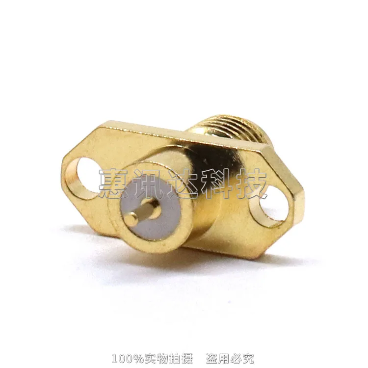 SMA-KFD9a Two-hole SMA-KFD SMA four-hole flange fixed KFD metal outsourcing SMA-KFD thick