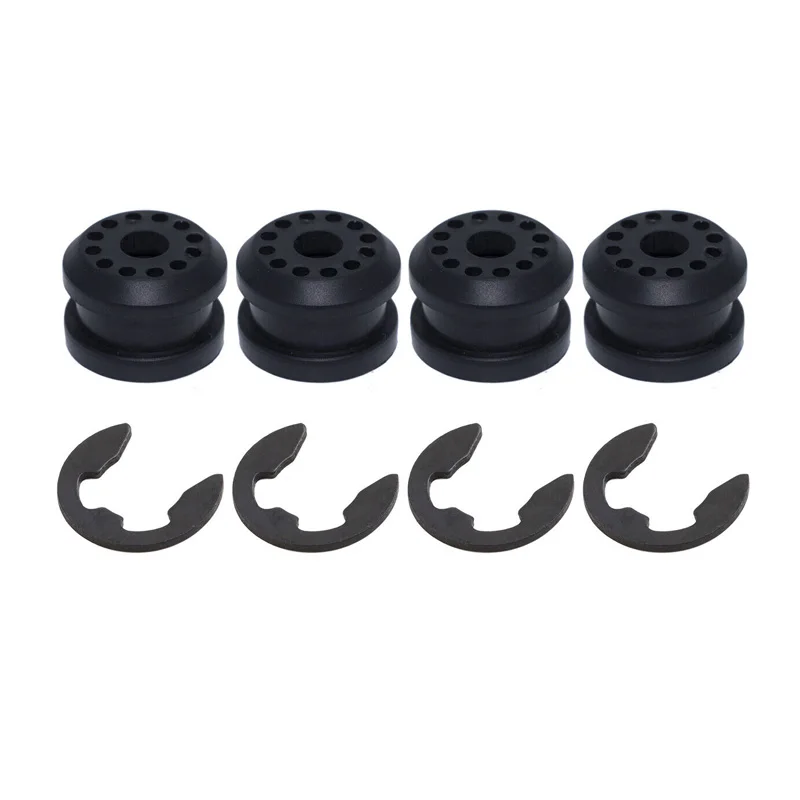 4x Black Grommet For Dodge Ram 1500 2500 3500 Car Manual Transmission Shift Control Lever Bushing Grommet 68078974AA 68078975AA