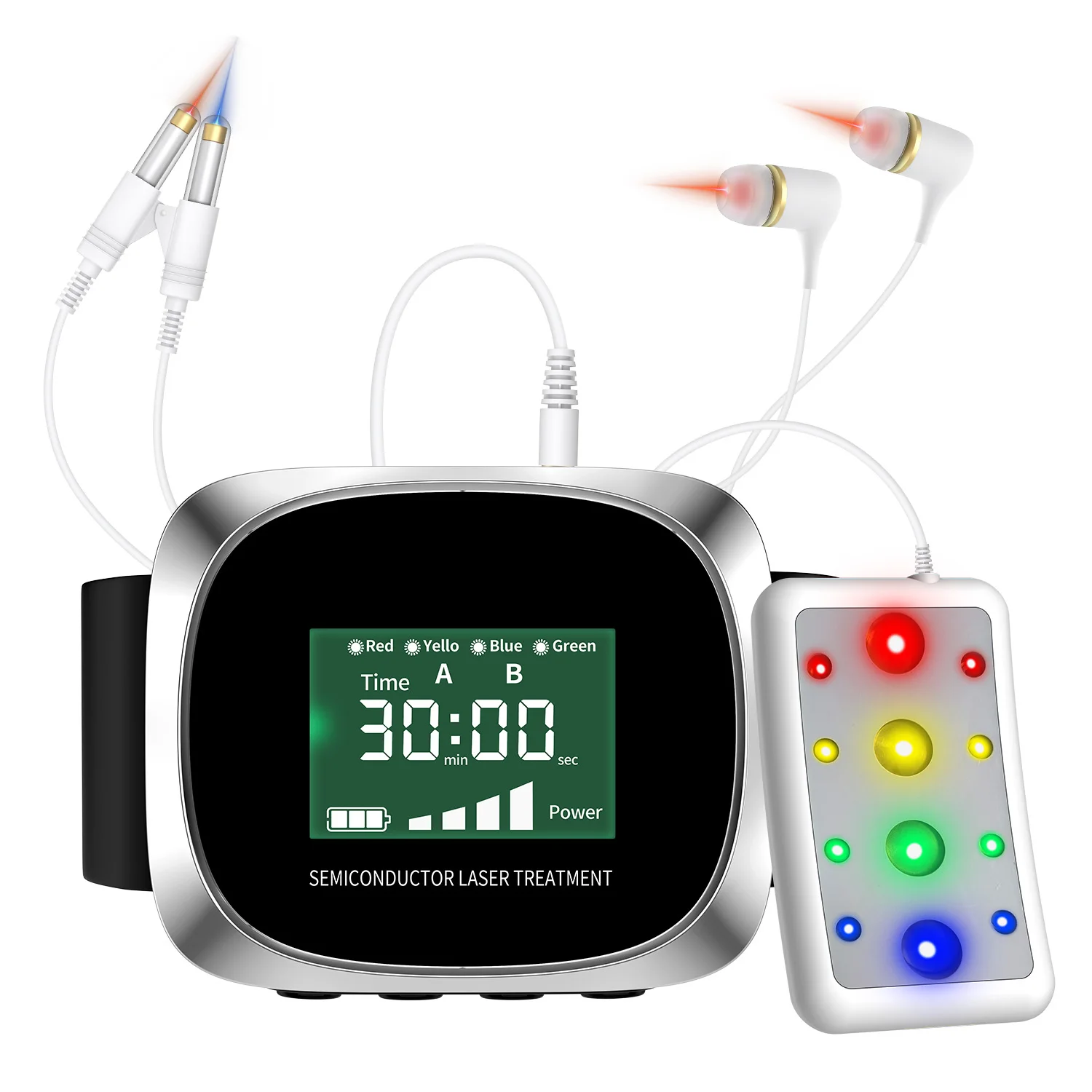 

Suyzeko Multifunctional 650nm Home Care Therapy Wrist Watch Physical Therapy Red Light Therapy Watch