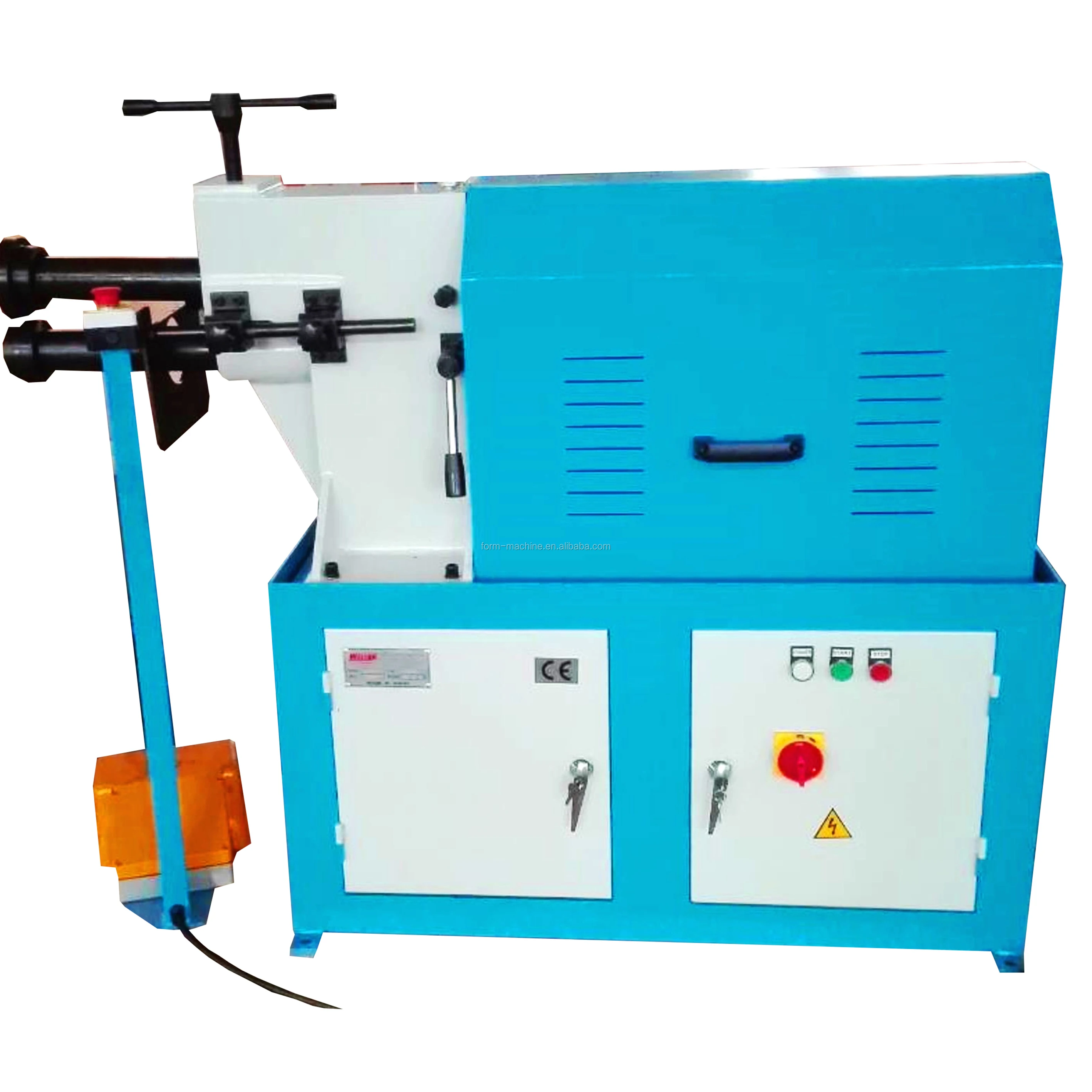 Electric Hydraulic Heavy Gauge Beading Machine HTB-40 Industrial Use - in Stock for Manufacturing And Engineering Needs